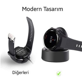 Resim Huawei Watch 2 Gen Manyetik Şarj Cihazı Standlı- 5775 