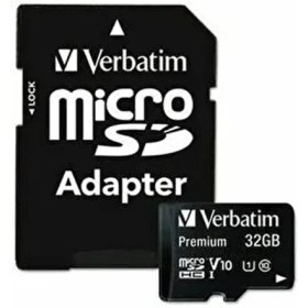 Resim Verbatim Micro SDHC Hafıza Kartı 32 GB 90 MB/sn Okuma Hızı ile Yüksek Performans 
