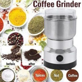 Resim Mini Elektrikli Kahve Öğütücü Kahverengi 