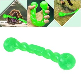 Resim Orta ve Büyük Irklar için Dayanıklı Kauçuk Köpek Çiğneme Oyuncağı - Etkileşimli Diş Temizleme Molar Çubuğu, Dokulu Yüzeyli, Agresif Çiğneyiciler için İdeal, Agresif Çiğneyiciler için Köpek Oyuncakları 
