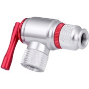 Resim Hızlı Dolum CO2 Bisiklet Lastik Şişirici - Presta & Schrader Valf için Uygun, Dayanıklı Alüminyum Alaşım, Yol & Dağ Bisikletleri için İdeal, Taşınabilir Lastik Şişirici 