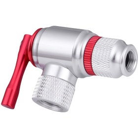 Resim Hızlı Dolum CO2 Bisiklet Lastik Şişirici - Presta & Schrader Valf için Uygun, Dayanıklı Alüminyum Alaşım, Yol & Dağ Bisikletleri için İdeal, Taşınabilir Lastik Şişirici 