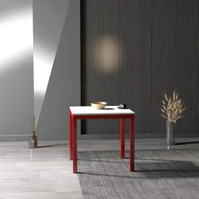 Resim Merlan Yemek & Toplantı Masası - S / Kırmızı 