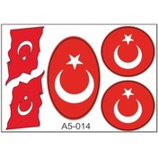 Resim A5 Sticker 023 Tek Paket Çoklu Sticker Çok Renkli 