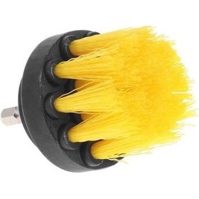 Resim 3lü Matkap Ucu Banyo Küvet Duşakabin Araba Tekerliği Koltuk Yıkama Temizleme Fırçası Seti 