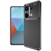 Resim Redmi Note 13 4g Kılıf Zore Negro Silikon Kapak-siyah Siyah 