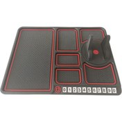 Resim KEMBOSS (2 Adet) Numaratörlü Araç Organizer - Kırmızı 