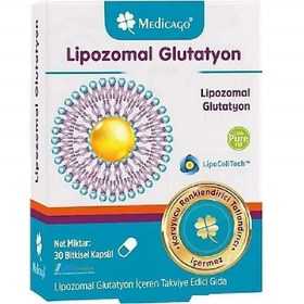 Resim Medicago Lipozomal Glutatyon 30 Kapsül 