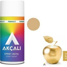 Resim Akçalı Altın Yaldız Sprey Boya 400ml Altın Efekt 