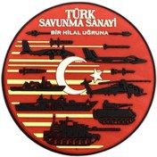 Resim Ex Patch Türk Savunma Sanayi Pvc 3d Kauçuk Patch 9.5 Cm 