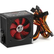 Resim High Power 500W 80+ Bronze Kırmızı Fanlı Güç Kaynağı (HPE-500BR-A12S) 