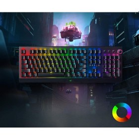 Resim Razer BlackWidow V3 Pro Sarı Switch Kablosuz RGB İngilizce Mekanik Oyuncu Klavye 