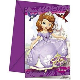Resim Prenses Sofia Davetiye Pk:6 +3 
