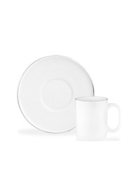 Resim Madame Coco Lumora 6 Kişilik Kahve Fincan Takımı - Gold/platin - 100 Ml 8684427201091 Çok Renkli 