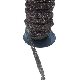 Resim Silikonlu Yapıştırma Taş Şerit 2 cm Siyah 1 Metre 