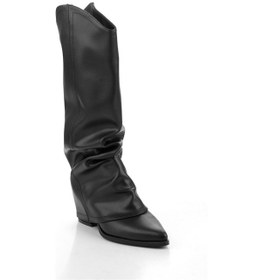 Resim Siyah Kadın Bot & Bootie K03606060409 Siyah 