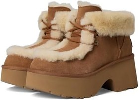 Resim Kadın Bot 1171532 UGG W ESMEE LACE UP CHESTNUT (TABA) 