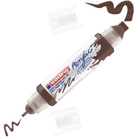 Resim Edding 5400 3D Double Liner Akrilik Boyama Markörü 5-10 Mm Çikola 