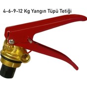 Resim Bilgeden 4-6-9-12kg Yangın Tüpü İçin Uygun Tetik-Ysc Vanası 