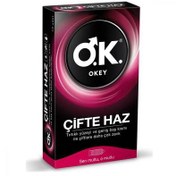 Resim Okey Çifte Haz Prezervatif 10 Adet 