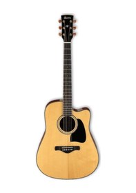 Resim Ibanez Aw3000ce-nt Artwood Serisi Akustik Gitar Cutaway - Natural 