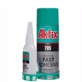 Resim Akfix HIZLI YAPIŞTIRICI 400ML + 100 GR 