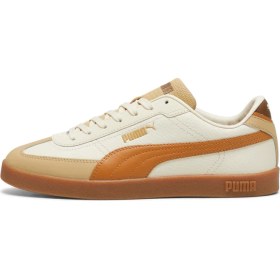 Resim Puma 397448 01 Club II Era Lthr Bej-Krem-Taba Erkek Spor Ayakkabı 