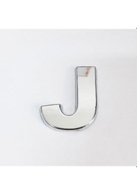 Resim Cemax J Harfi 3,75 Cm Krom Yapışkanlı - Mapı-290935 