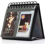 Resim Tenfowee Caıul 3 İnç Dikey Mini Fotoğraf Albümü - Lomo Ve Sofort Fotoğraflar İçin - Hafif, Kompakt, Siyah Renk 