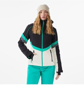 Resim Roxy Peak Chic Softshell Kadın Gri Kayak Montu Erjtj03512 