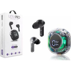 Resim Subzero Ultrapro SW82 Kulak Içi Tws Bluetooth Kulaklık LED Göstergeli Wireless V5.3 Siyah/beyaz 