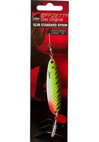 Resim Dam Effzett Standard Spoon Slim 6.5cm 16gr Kaşık Olive/chartreuse Uv 