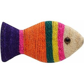 Resim BO-4813A Balık Şekilli Kedi Tırmalama Tahtası 25 x 12 CM 