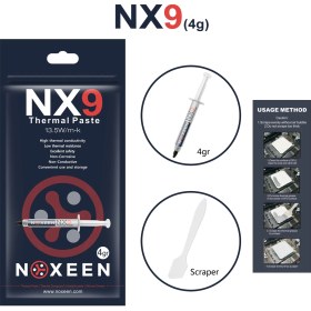 Resim Noxeen Nx9 Termal Macun 13.5W/M-K 4gr. 