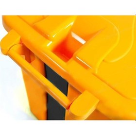 Resim Omnipazar Sy-4255 40 Lt Köşeli Pedallı Plastik Çöp Kovası İç Kovasız Mavi 