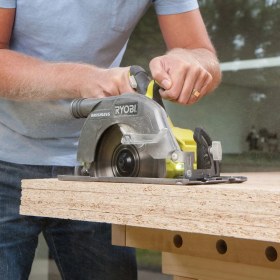Resim RYOBI R18CS7-0 Akülü Daire Testere Sunta Kesme Makinesi Kömürsüz 18V Li-Ion - (Aküsüz) 