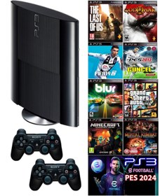 Resim ProGameX Ps3 500 Gb Süper Slin 40 Adet Dijital Oyun (YENİLENMİŞ PS3) 