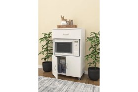 Resim GC Design Esin Mikrodalga Dolabı - Çok Amaçlı Dolap-Mutfak Dolabı Beyaz 