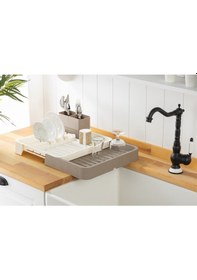 Resim Sürgülü Bulaşıklık Plastik 32.5cm X 35.5cm - 51.5 X 35.5cm 5496 Çok Renkli 