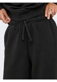 Resim Only Onlbest Lıfe Cuff Pant Swt Noos Kadın Black Eşofman Altı - 15357504 Siyah 