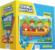 Resim Sevimli Dostlar Yer Puzzle CA5120 Ca Games