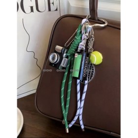 Resim Silver1 Sevimli Renkli Ip Peluş Ayı Kolye El Yapımı Oyuncaklar Küçük Bebek Çanta Çekicilik Sevimli Bebek Cep Telefonu Çekicilik (Yurt Dışından) 