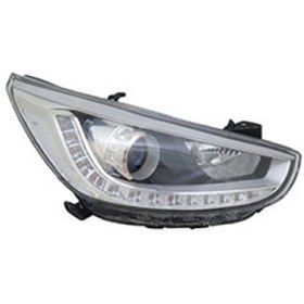 Resim Dega Hyundaı Accent Blue Far Elektrik Motorlu Ledli Sağ 15- Orjinal Ref. No: 921021r520 Uyumlu Hun10ac060 