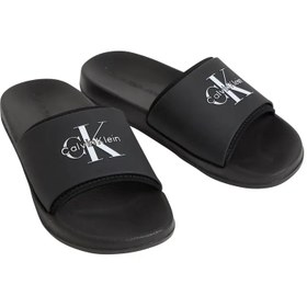 Resim Calvin Klein ESS SLIDE RUBBER NEO Siyah Erkek Terlik 
