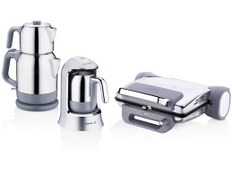 Resim Korkmaz Inox 7 Parça Elektro Set A1858 