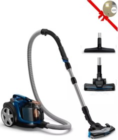 Resim Philips Özel Turbo ve Sert zemin Başlıklı, Entegre fırçalı, H13 899W Toz Torbasız Süpürge + Lambader 