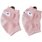 Resim Kaymaz Bebek Emekleme Koruyucu Pamuk Karışımı Bebek Dizliği Sevimli Bebek Dizliği Bebek 