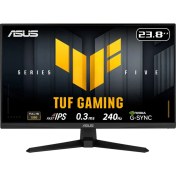Resim Asus Tuf Gamıng VG249QM5A 23.8 Fast IPS 1920X1080 0.3ms 240Hz 240Hz Dp HDMI Hoparlör Vesa 3yıl 99% Srgb, Gaming Aı, Elmb Monitör 