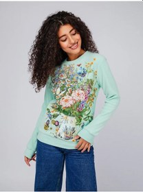 Resim No-na Kadın Sweatshirt 259140866 Khaki 