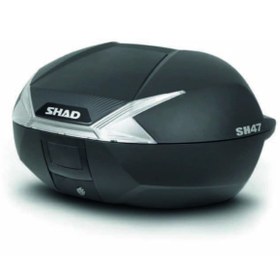 Resim Shad Motor Çantası Sh-47 Beyaz Reflektörlü 